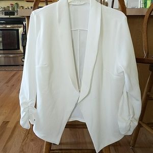 White blazer XL